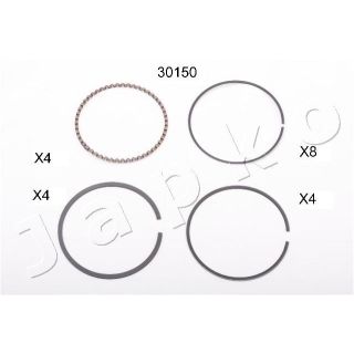 Stūmoklio žiedas JAPKO 430150J