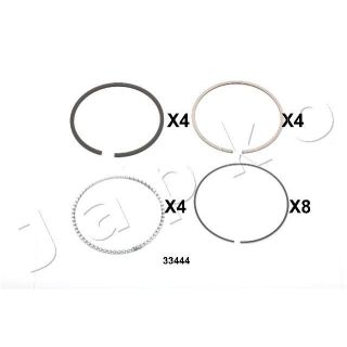 Stūmoklio žiedas JAPKO 433444J