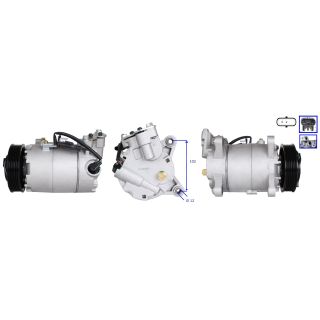Kompresorius, oro kondicionierius DRI 700511093