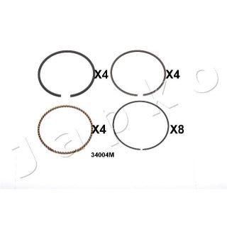 Stūmoklio žiedas JAPKO 434004JM