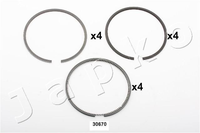 Stūmoklio žiedas JAPKO 930670