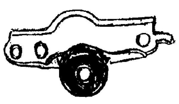 Valdymo svirties/išilginių svirčių įvorė TEDGUM 00391621