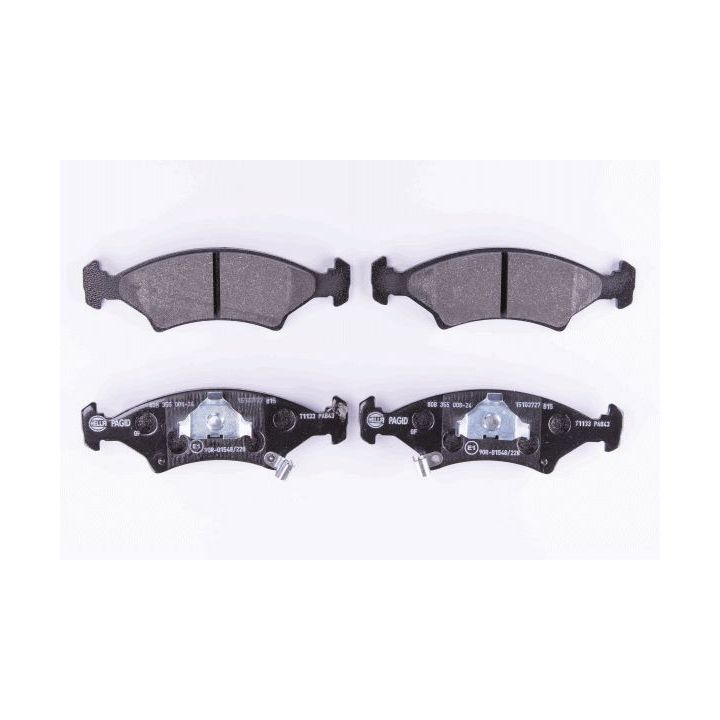 Stabdžių trinkelių rinkinys, diskinis stabdys HELLA PAGID 8DB 355 008-241