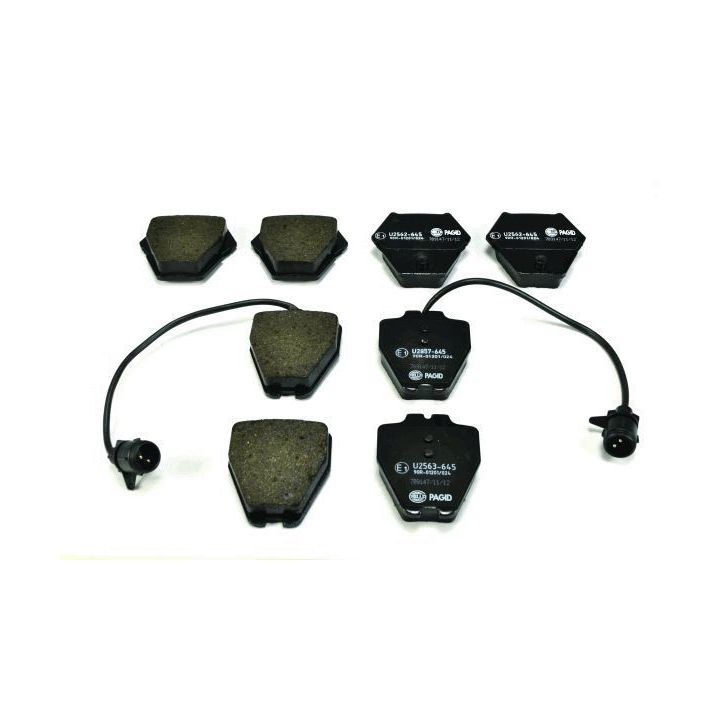 Stabdžių trinkelių rinkinys, diskinis stabdys HELLA PAGID 8DB 355 008-791