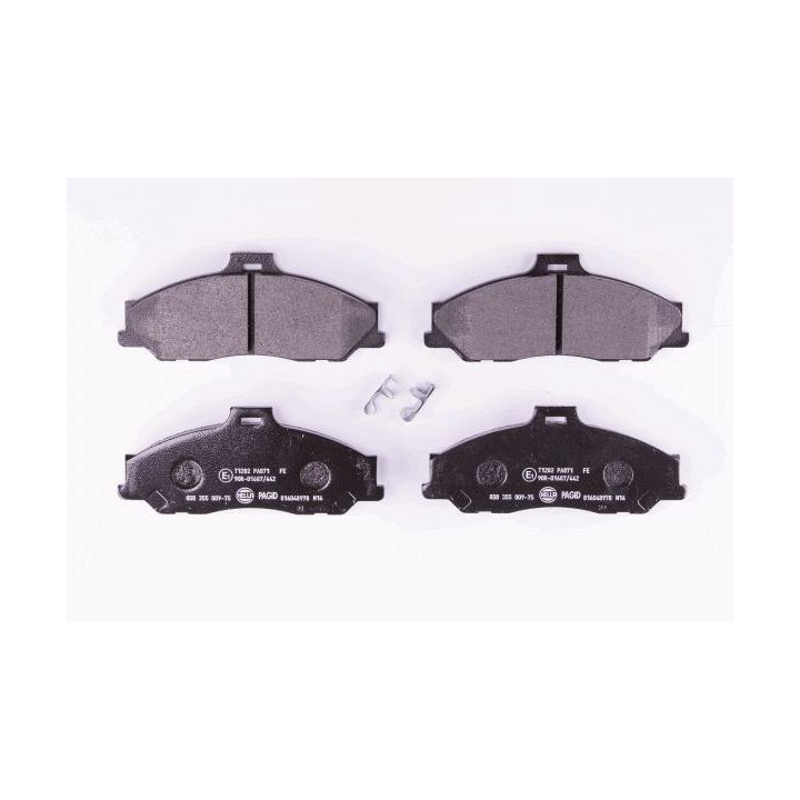 Stabdžių trinkelių rinkinys, diskinis stabdys HELLA PAGID 8DB 355 009-751