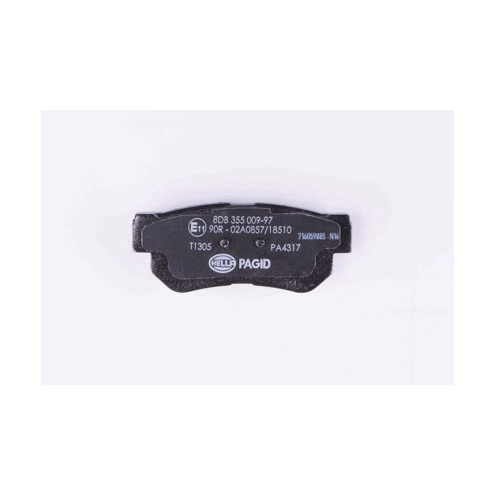 Stabdžių trinkelių rinkinys, diskinis stabdys HELLA PAGID 8DB 355 009-971