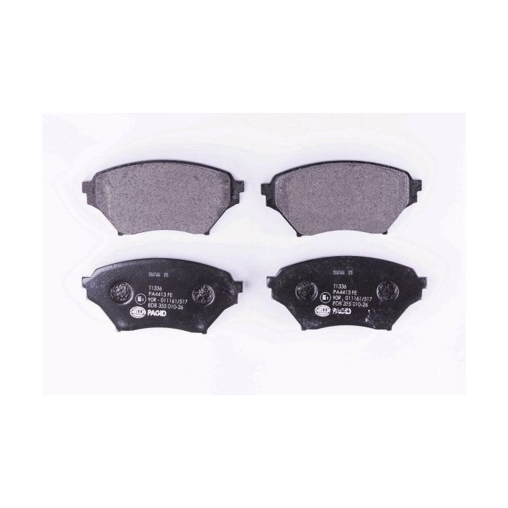 Stabdžių trinkelių rinkinys, diskinis stabdys HELLA PAGID 8DB 355 010-261