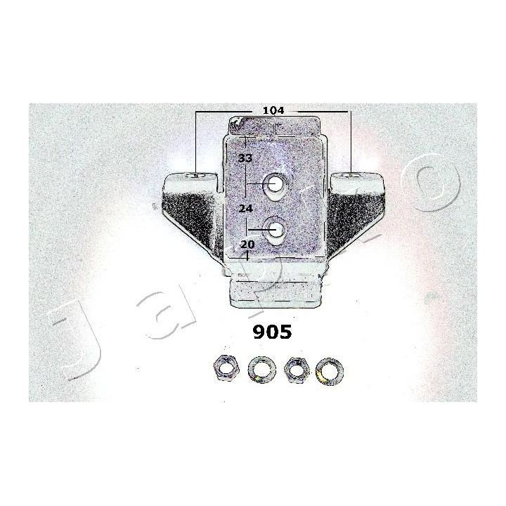 Variklio montavimas JAPKO GOJ905