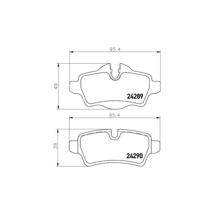 Stabdžių trinkelių rinkinys, diskinis stabdys HELLA PAGID 8DB 355 013-661