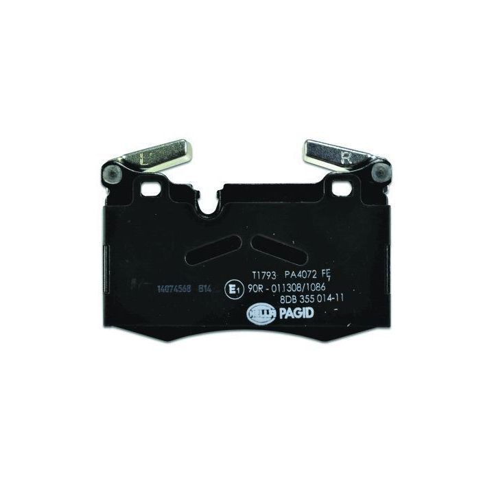 Stabdžių trinkelių rinkinys, diskinis stabdys HELLA PAGID 8DB 355 014-111