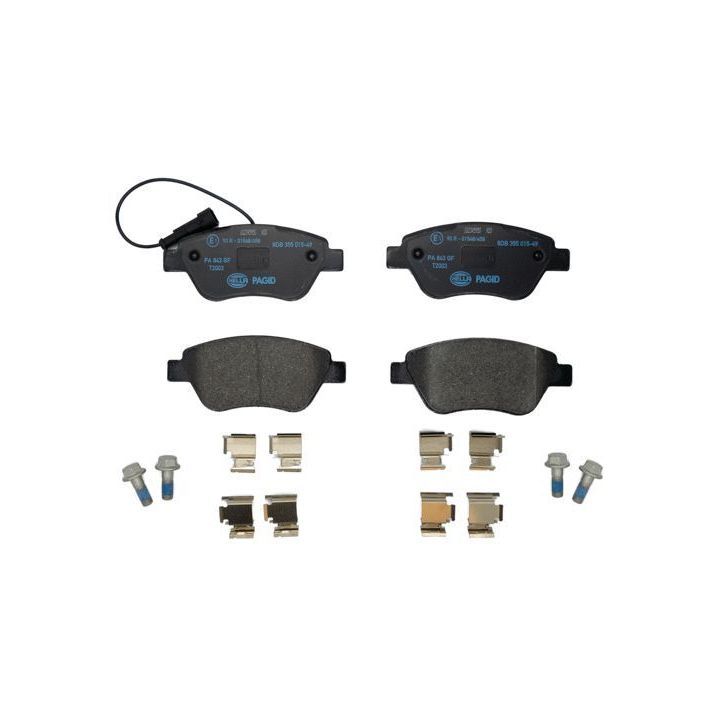 Stabdžių trinkelių rinkinys, diskinis stabdys HELLA PAGID 8DB 355 015-491