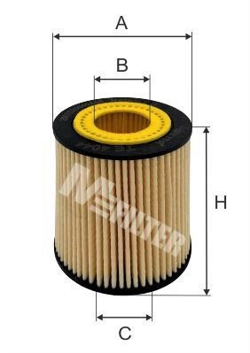 Alyvos filtras MFILTER TE 4044