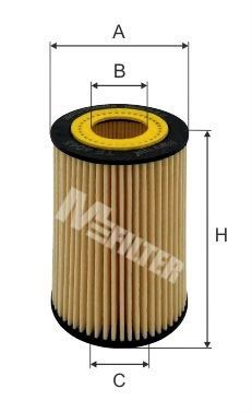 Alyvos filtras MFILTER TE 4045