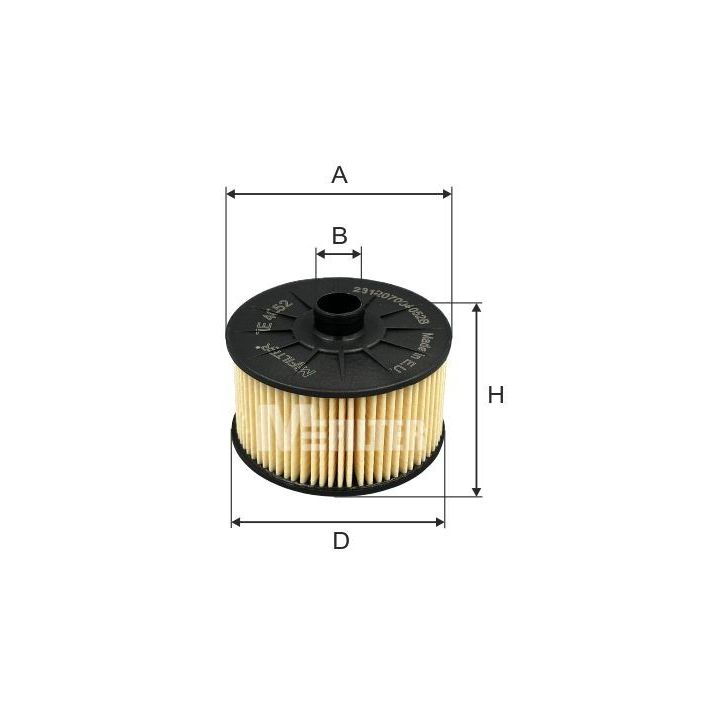 Alyvos filtras MFILTER TE 4052