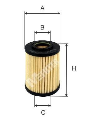 Alyvos filtras MFILTER TE 4066