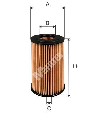 Alyvos filtras MFILTER TE 4071