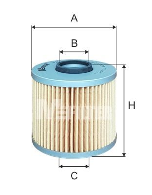 Alyvos filtras MFILTER TE 602