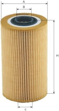 Alyvos filtras MFILTER TE 635