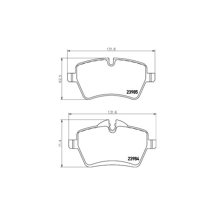 Stabdžių trinkelių rinkinys, diskinis stabdys HELLA PAGID 8DB 355 016-041