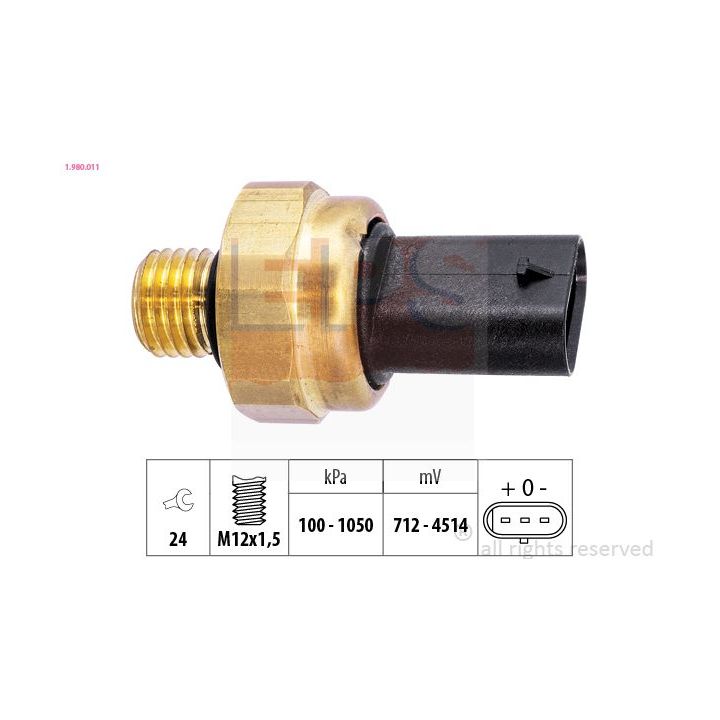 Siuntimo blokas, alyvos slėgis EPS 1.980.011
