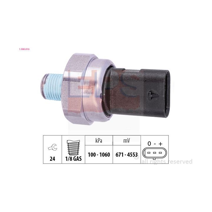 Siuntimo blokas, alyvos slėgis EPS 1.980.016