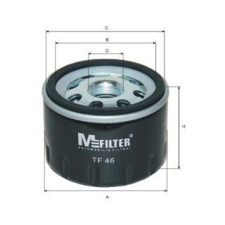 Alyvos filtras MFILTER TF 46