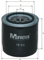 Alyvos filtras MFILTER TF 63