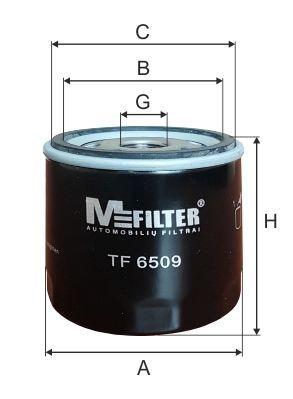Alyvos filtras MFILTER TF 6509