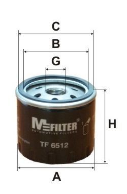 Alyvos filtras MFILTER TF 6512
