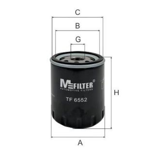 Alyvos filtras MFILTER TF 6552