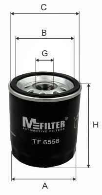 Alyvos filtras MFILTER TF 6558