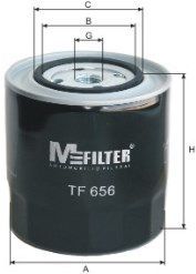 Alyvos filtras MFILTER TF 656