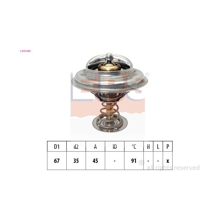 Termostatas, aušinimo skystis EPS 1.879.989