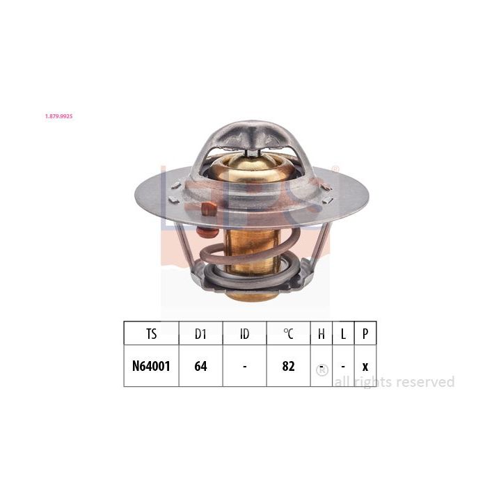 Termostatas, aušinimo skystis EPS 1.879.992S