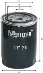 Alyvos filtras MFILTER TF 76
