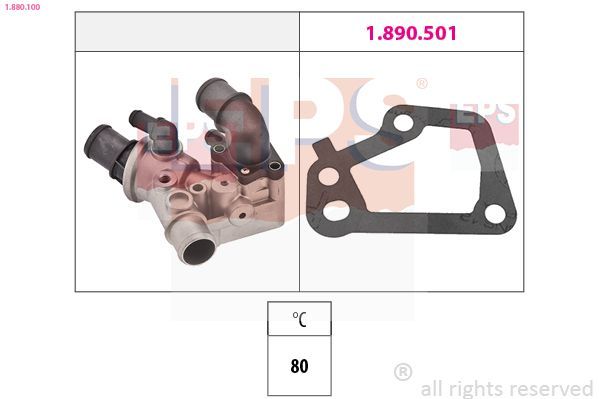 Termostatas, aušinimo skystis EPS 1.880.100