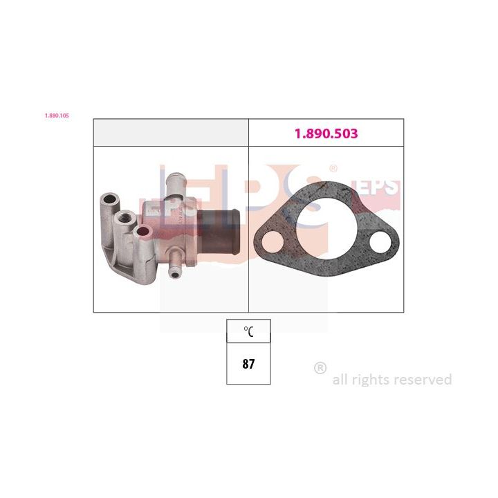 Termostatas, aušinimo skystis EPS 1.880.105