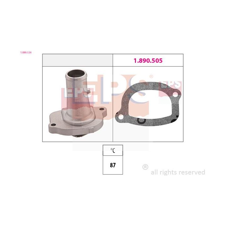 Termostatas, aušinimo skystis EPS 1.880.124
