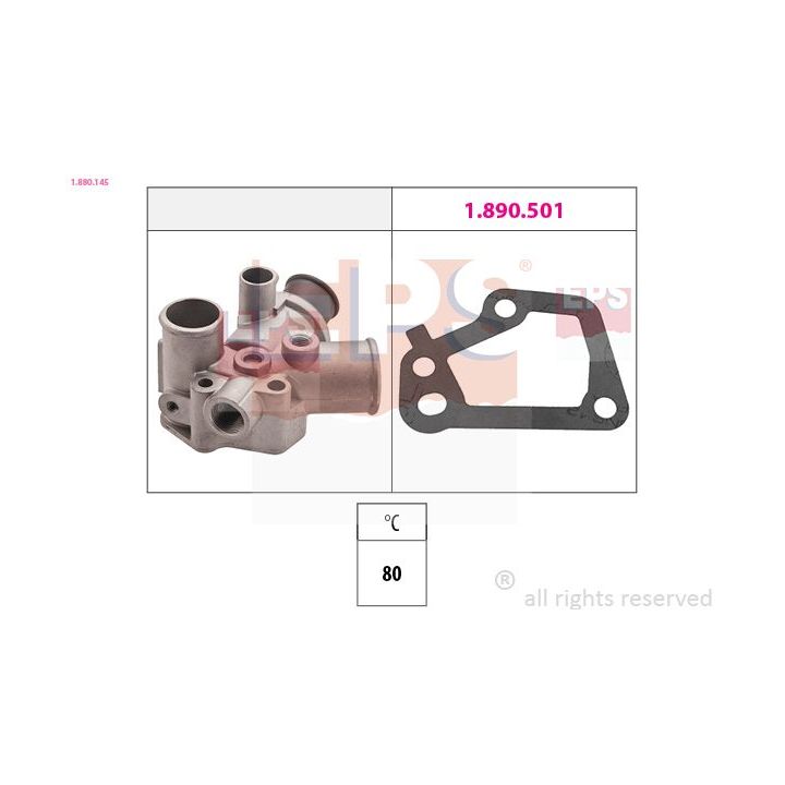 Termostatas, aušinimo skystis EPS 1.880.145