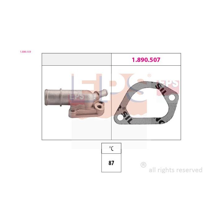 Termostatas, aušinimo skystis EPS 1.880.159