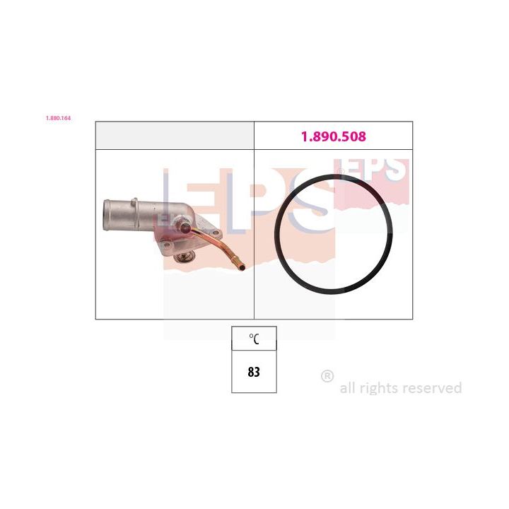 Termostatas, aušinimo skystis EPS 1.880.164
