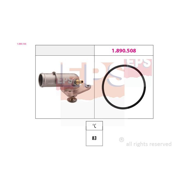 Termostatas, aušinimo skystis EPS 1.880.166