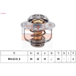 Termostatas, aušinimo skystis EPS 1.880.224S