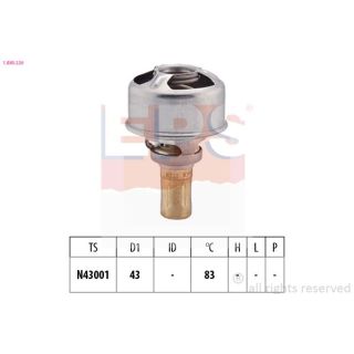 Termostatas, aušinimo skystis EPS 1.880.226