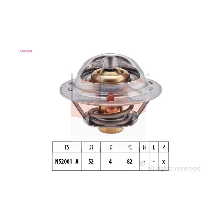 Termostatas, aušinimo skystis EPS 1.880.229S