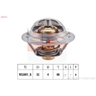 Termostatas, aušinimo skystis EPS 1.880.232S