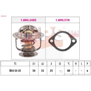 Termostatas, aušinimo skystis EPS 1.880.248
