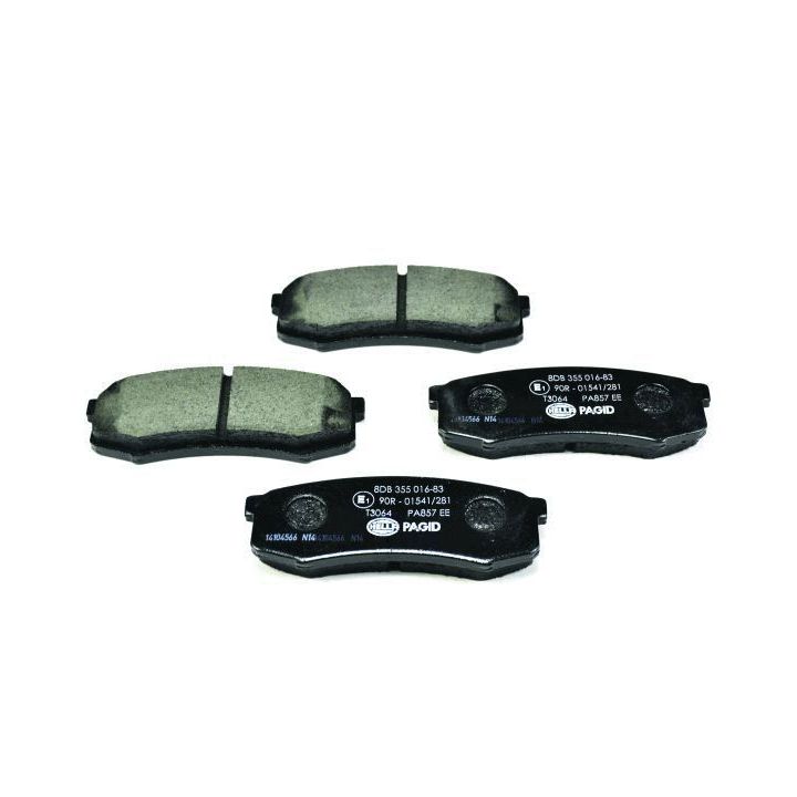 Stabdžių trinkelių rinkinys, diskinis stabdys HELLA PAGID 8DB 355 016-831