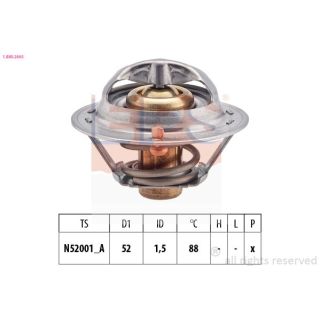 Termostatas, aušinimo skystis EPS 1.880.266S