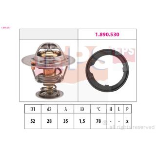 Termostatas, aušinimo skystis EPS 1.880.267